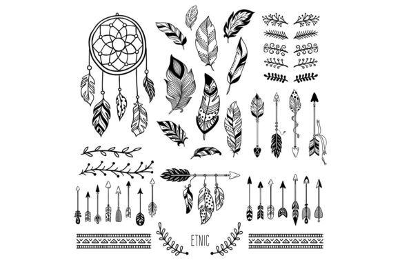Download Boho Tribal Art Symbols - Symbol Collection