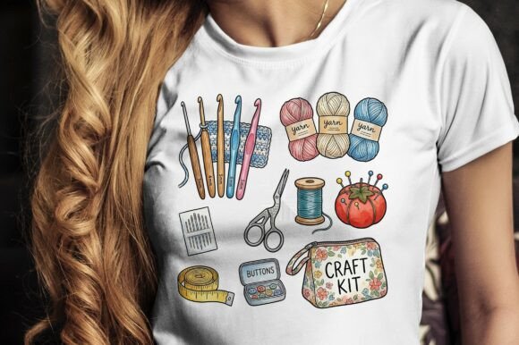Download Craft Kit Items Arranged Creatively - Craft Collection