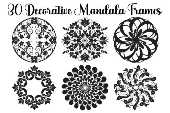 Download Decorative Mandala Frames - Frame Collection