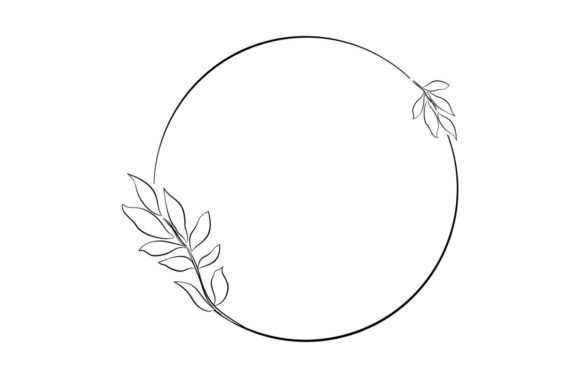 Download Circular Frame Round .shape - Frame Collection