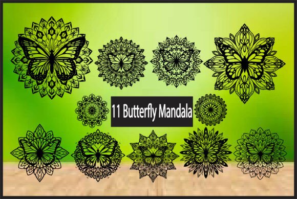 Download Butterfly Mandala Silhouette - Premium Bundle