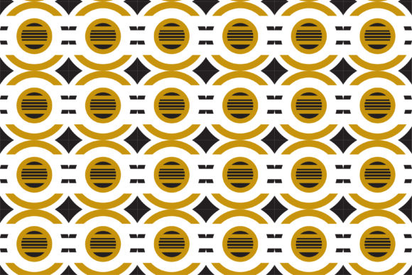 Download Gold Black Circle Pattern - Circle pattern Collection