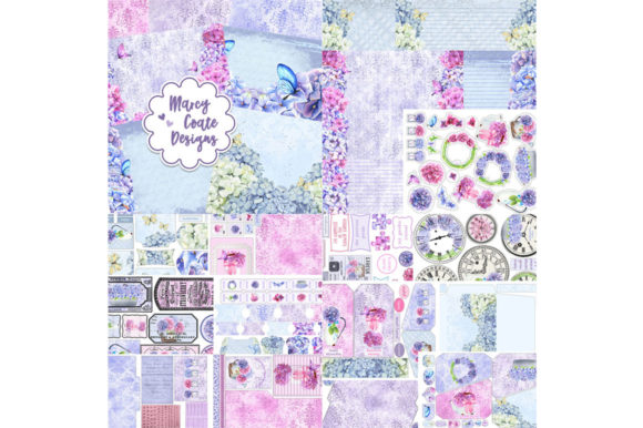 Download Hydrangeas Printable Journal &amp; Craft Kit - Craft Collection