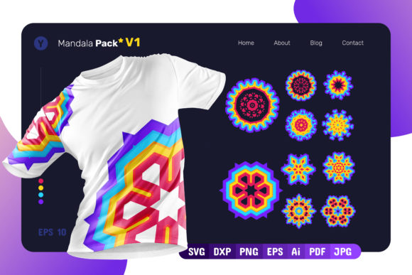 Download Creative Mandala Craft Bundle - Craft Collection